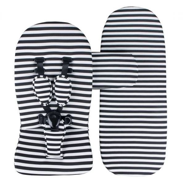 

Комплект для коляски Mima White and Black (13656)