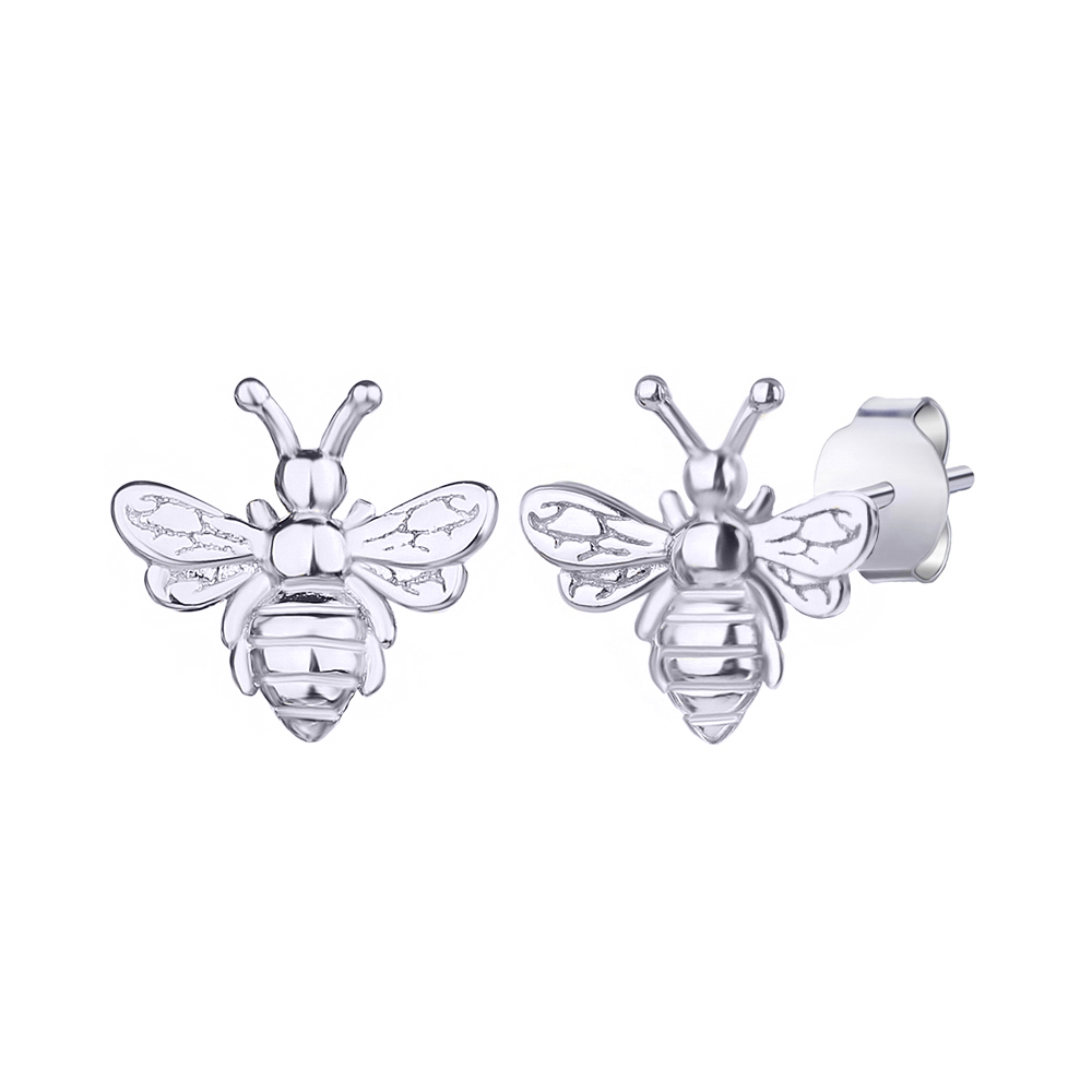

Серебряные серьги Silvex925 «Пчелы и Соты» модели С2/1240