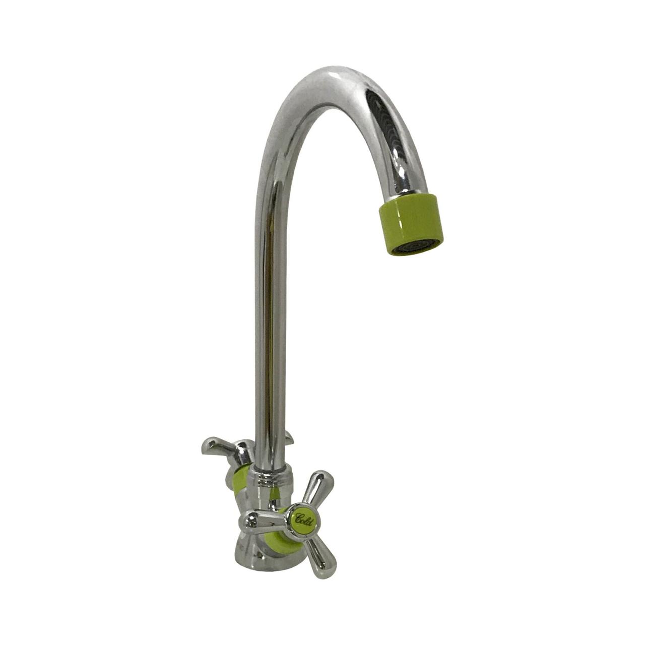 

Смеситель кран кухонный DOMINO DK-H1-2N-GREEN