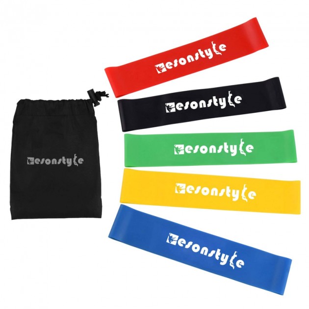 

Резинка для фитнеса и спорта Esonstyle набор 5 шт + Чехол в комплекте