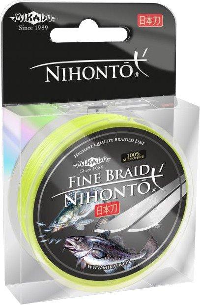 

Шнур рыболовный Mikado Nihonto Fine Braid 150 м 0.30 мм 29.60 кг fluo