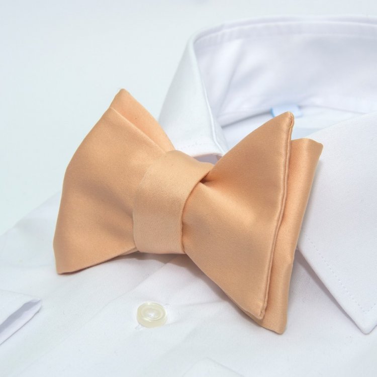 

Галстук-Бабочка Handmade Самовяз Бежевый Однотонный Gb-33-25 158600
