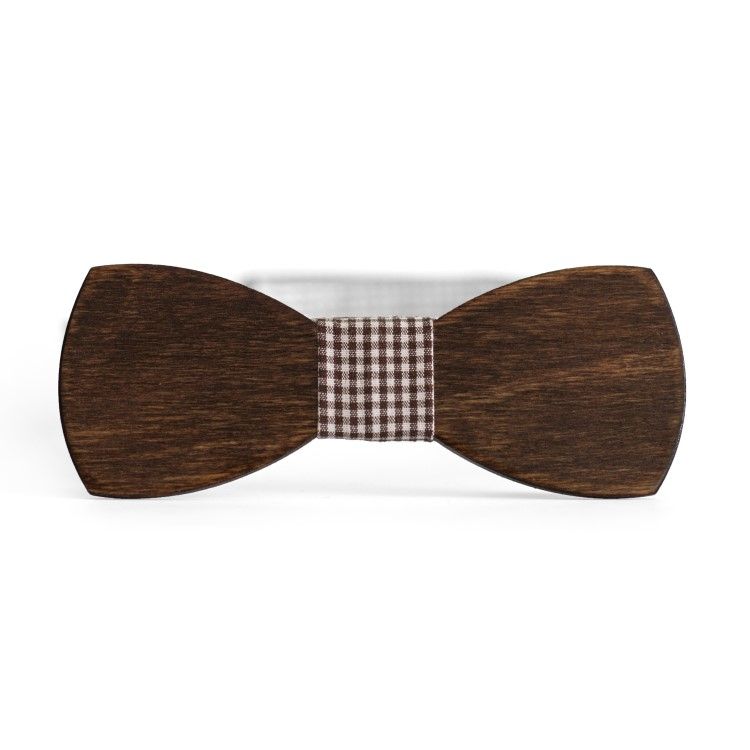 

Галстук Бабочка Gofin wood Класическая Темная С Клетчастой Тканью 11 x 4 см Дерево GBDH-8015 5256849