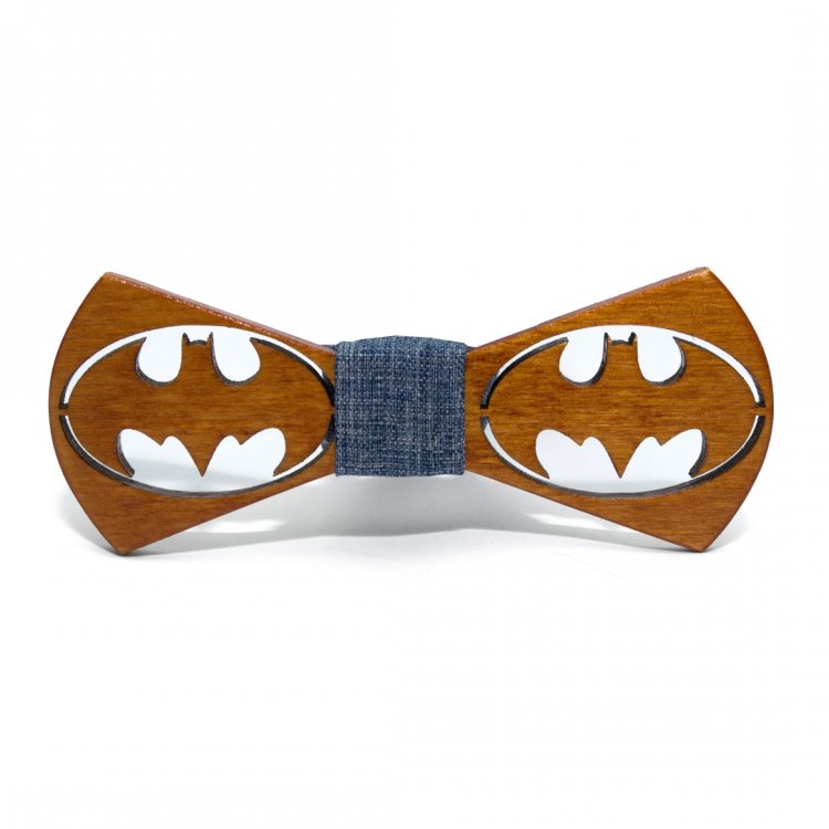 

Галстук-Бабочка Gofin wood Бэтмен 11.5 x 4.5 см Дерево GBDH-8421 5339544
