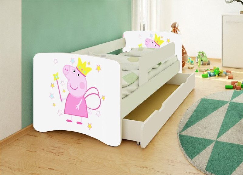 

Ліжко дитяче Happy Baby Свинка Пепа 70*140