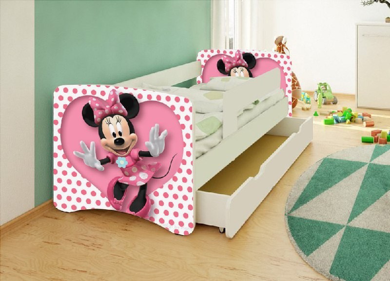 

Ліжко дитяче Happy Baby Мінні Маус 80*190