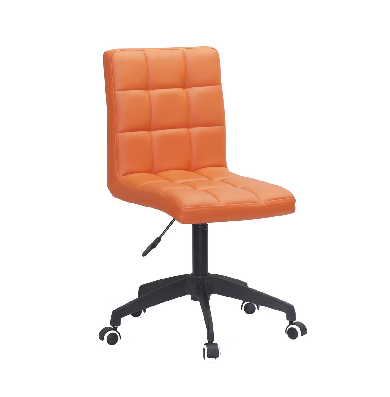 

Стілець Onder Mebli Augusto BK- Modern Office еко шкіра, помаранчевий 1012