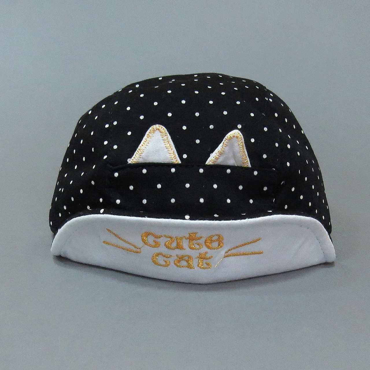 

Кепка Cat Baby Fashion 47-49 см Черная с белым 14037