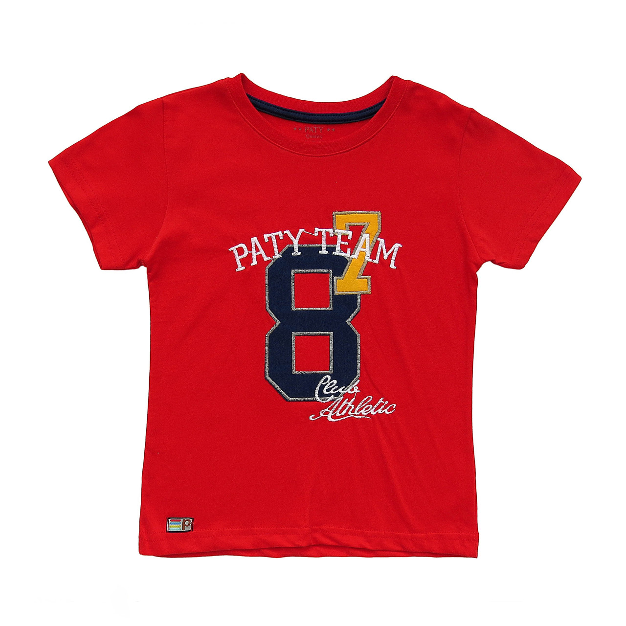 

Футболка Paty Kids для мальчика 98-104 см Красная 9071