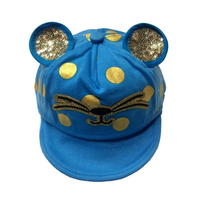

Кепка "Котик" Baby Fashion 47-50 см Синяя 16548