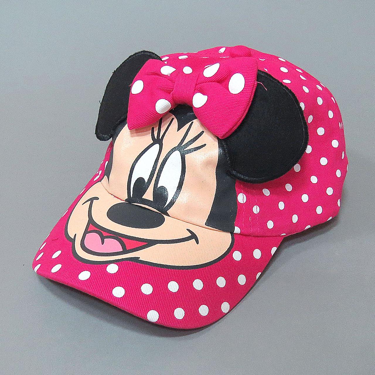 

Кепка Minnie Mouse Fashion kids 52-54 см Малиновая 13836
