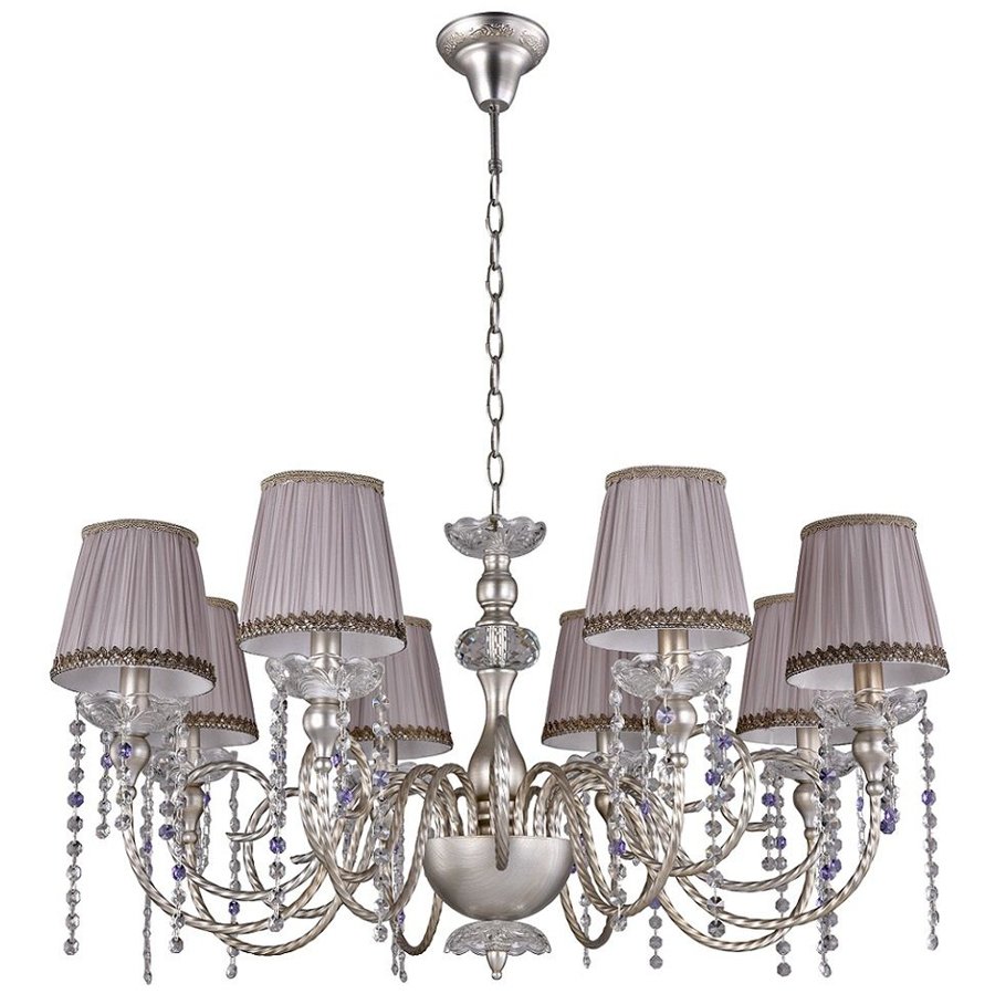 

Люстра CRYSTAL LUX Alegria SP8 Silver-brown