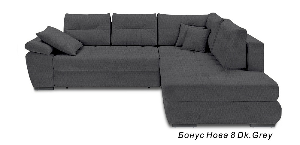 

Диван Атлантик 08 Дк. Грей HSH (Home Soft Home)