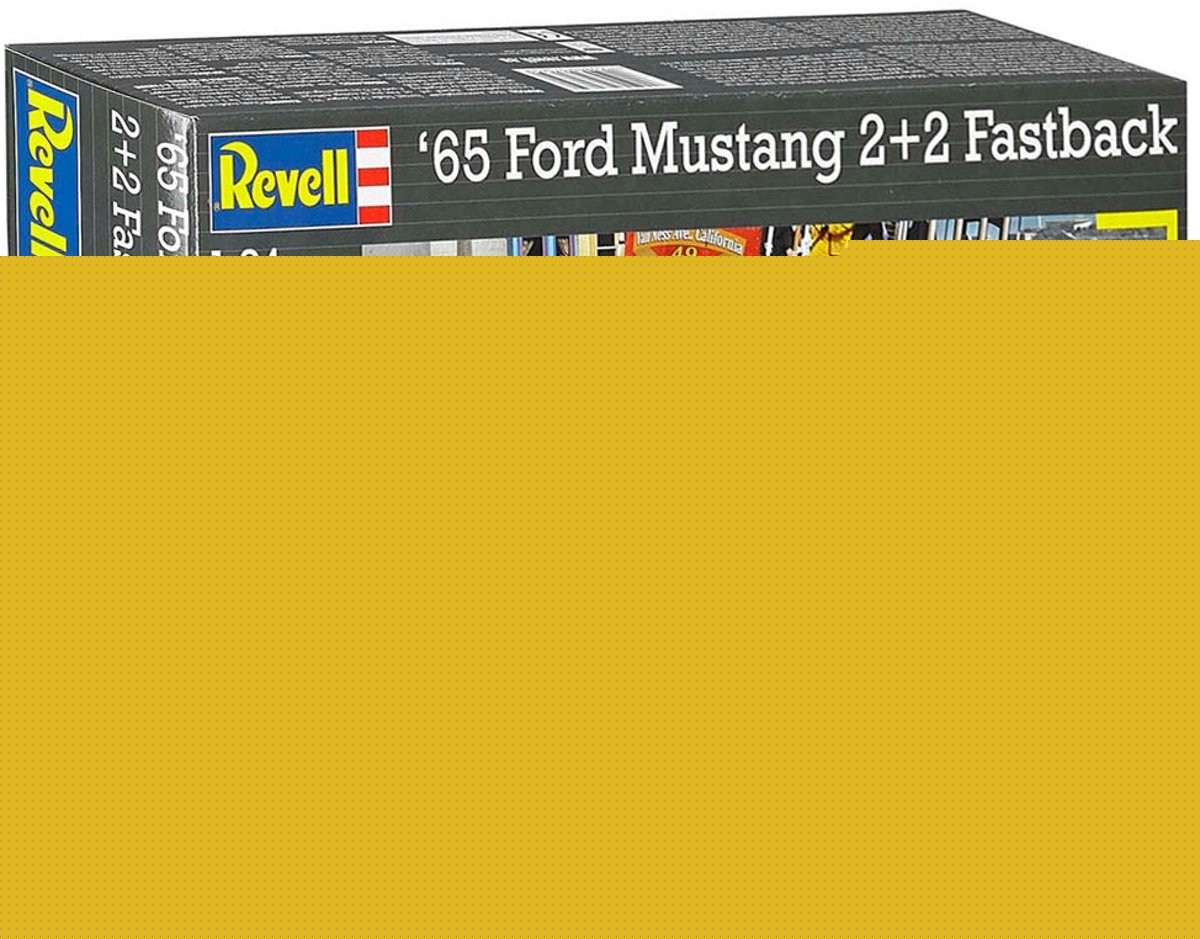 

Сборная модель REVELL Ford Mustang 1965 2+2 Fastback (REV-07065)