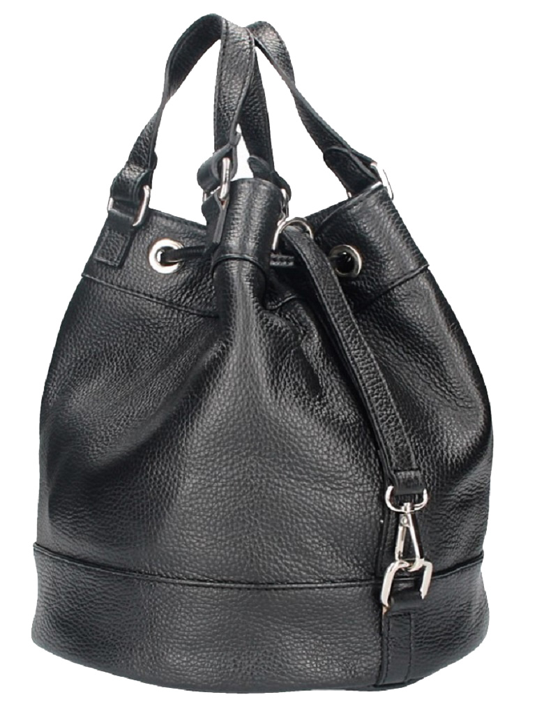 

Женская кожаная сумка Italian bags DB9016 black
