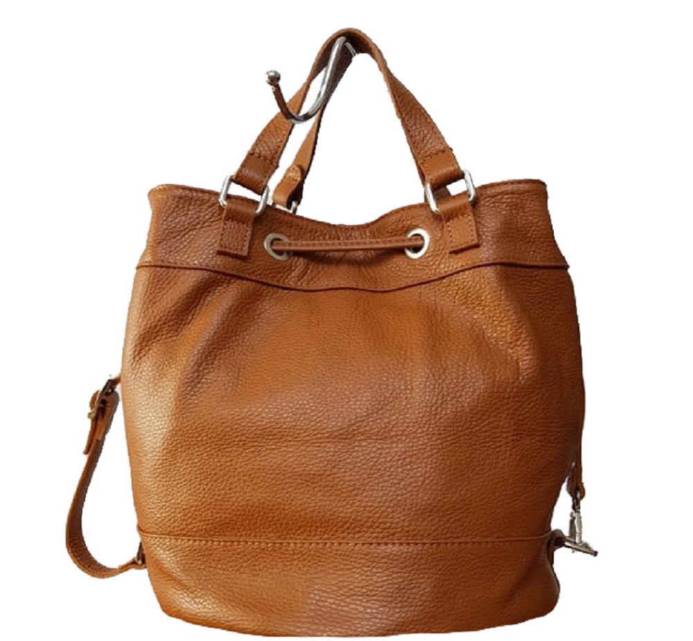 

Женская кожаная сумка Italian bags DB9016 brown