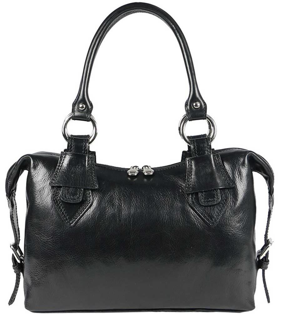 

Женская кожаная сумка Bottega Carele BC133 black