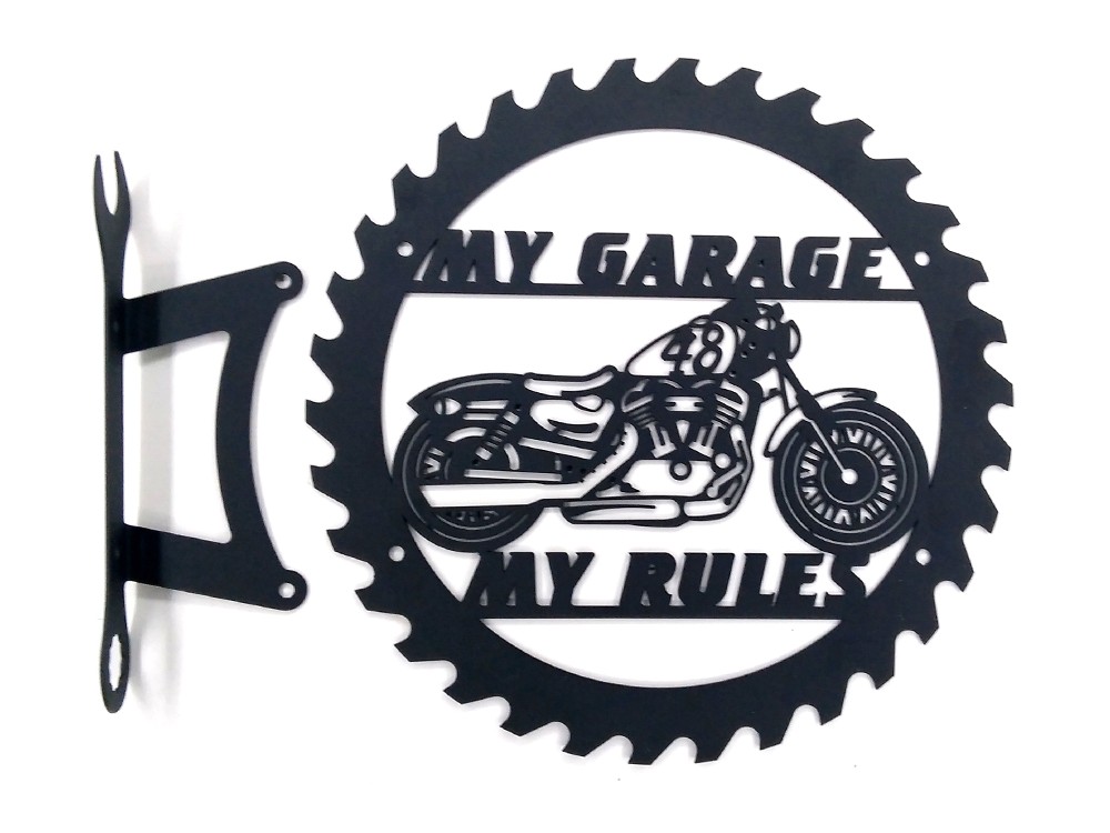 

Металева вивіска Байк Forty Eight HD Garage Bear Kustom Arts 29см