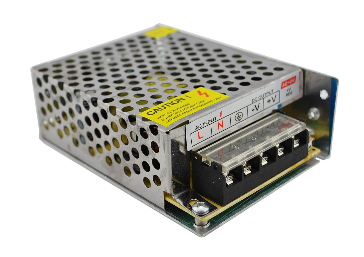 

Блок питания MTK 100-240V DC 12V 5A металлический