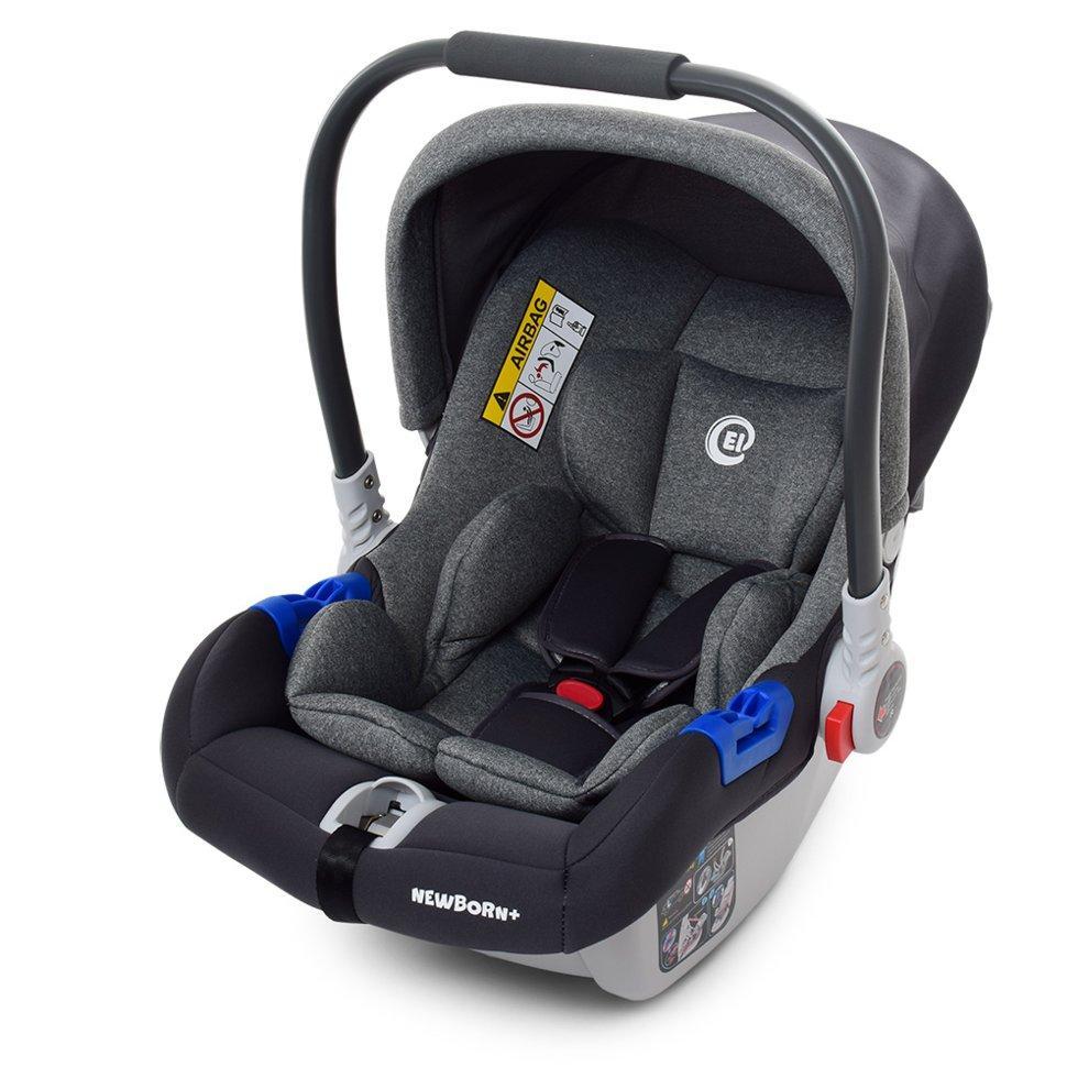 

Автокресло EL CAMINO Бебикокон ME 1043 NEWBORN+ GRAY