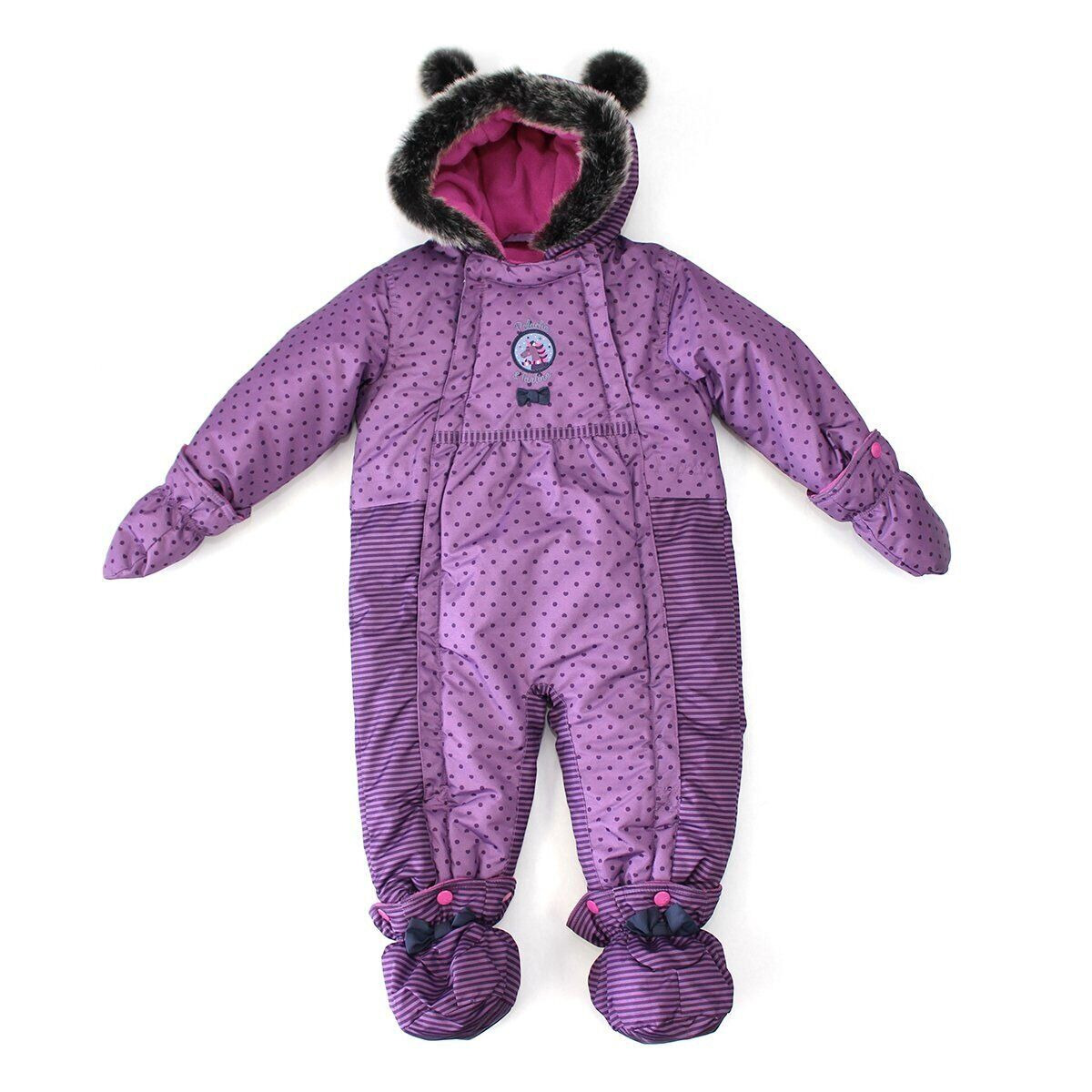 

Зимний цельный комбинезон Peluche&Tartine F17M108BF-Purplewave лиловый 74 - 84 см (F17M108BF-Purplewave-12m)