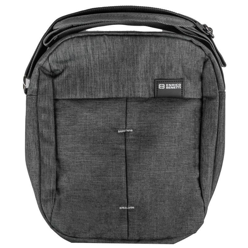 

Мужская наплечная сумка Enrico Benetti SYDNEY Grey с отдел. для iPad, 5л (Eb47150 012)