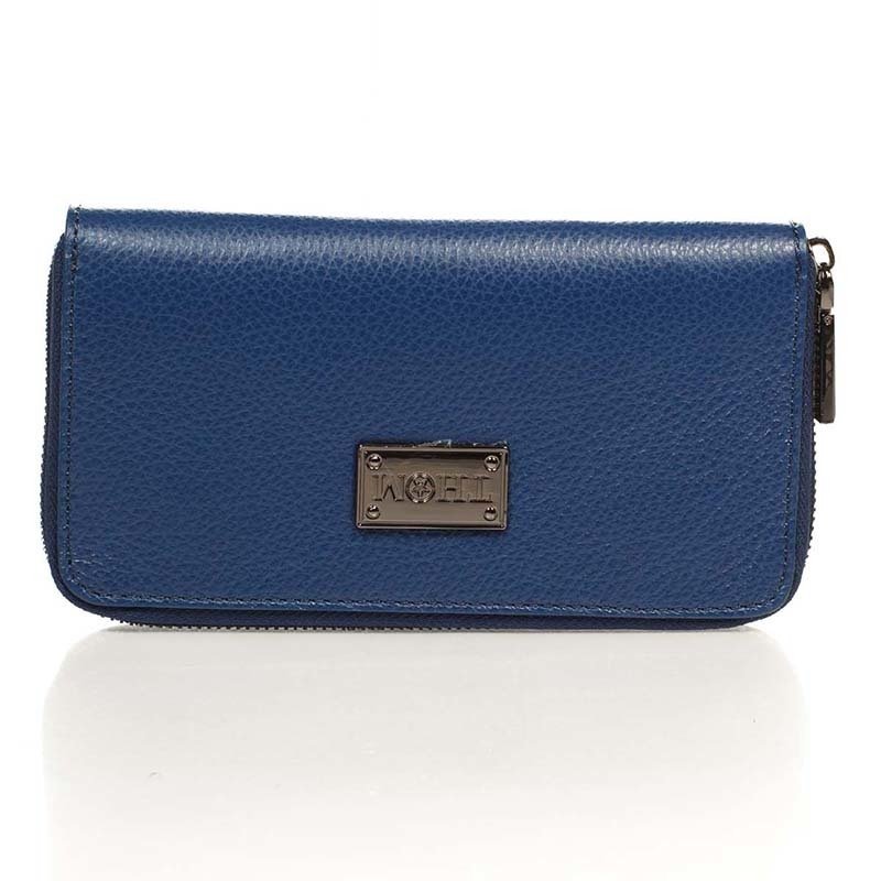 

Кошелек кожаный женский Italian bags Синий