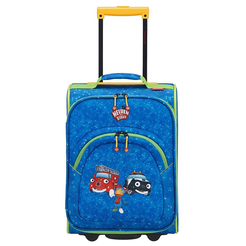 

Чемодан детский на 2 колесах Travelite HEROES OF THE CITY Blue S 24л (TL081687-20)