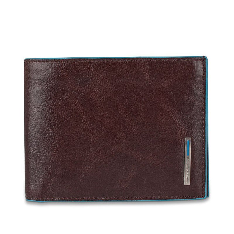 

Портмоне кожаное Piquadro Blue Square Cognac с отдел. для 12 кред.карт с RFID защитой