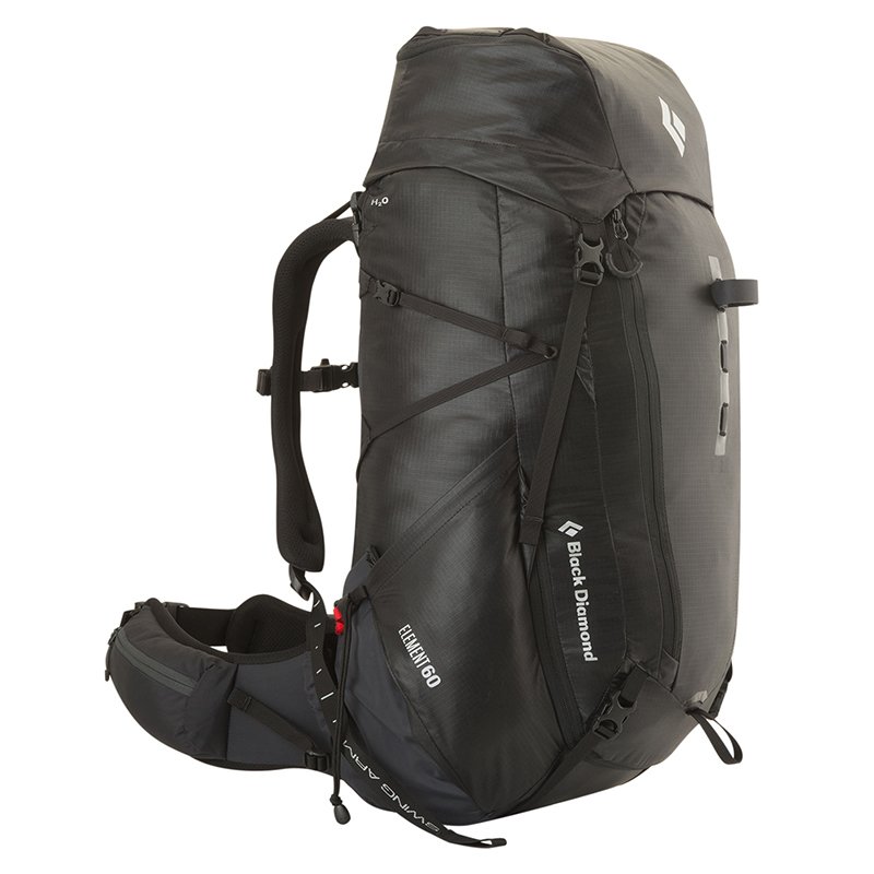 

Туристический рюкзак Black Diamond Element 60 M Black (BD 681114.BLAK-M)
