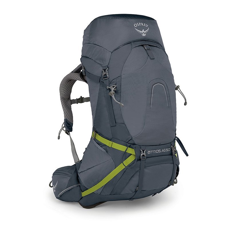 

Туристический рюкзак Osprey Atmos AG 50 Abyss Grey LG Серый (009.1707)