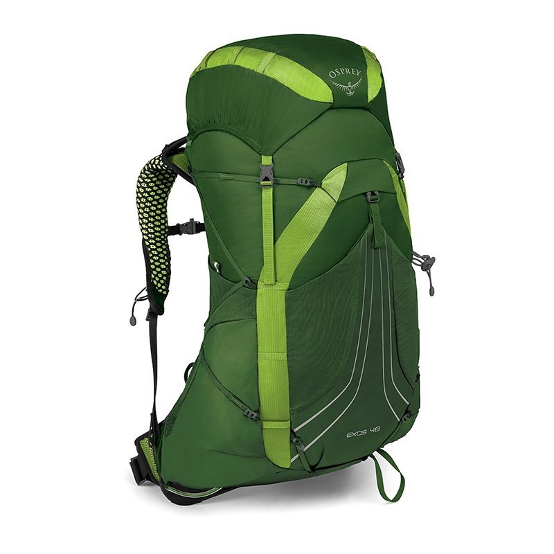 

Туристический рюкзак Osprey Exos 48 Tunnel Green LG Зеленый (009.1745)