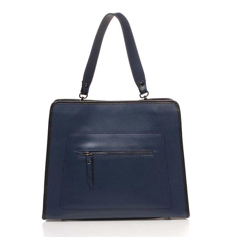 

Женская кожаная сумка Italian bags Синий