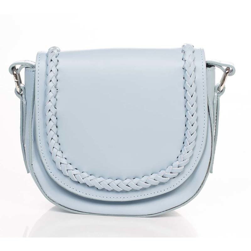 

Женская кожаная сумка Italian bags Синий
