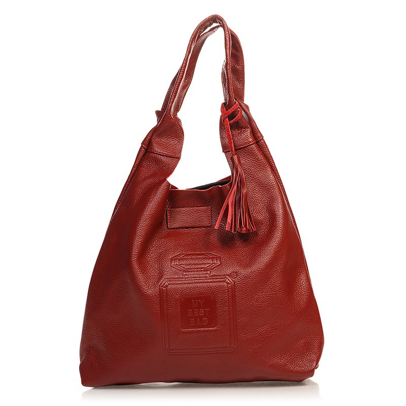 

Женская кожаная сумка Italian Bags Красный