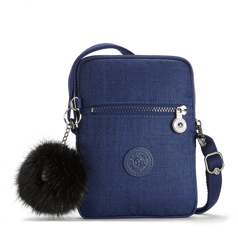 

Женская наплечная сумка-клатч Kipling ESSYLA Cotton Indigo 0.5л