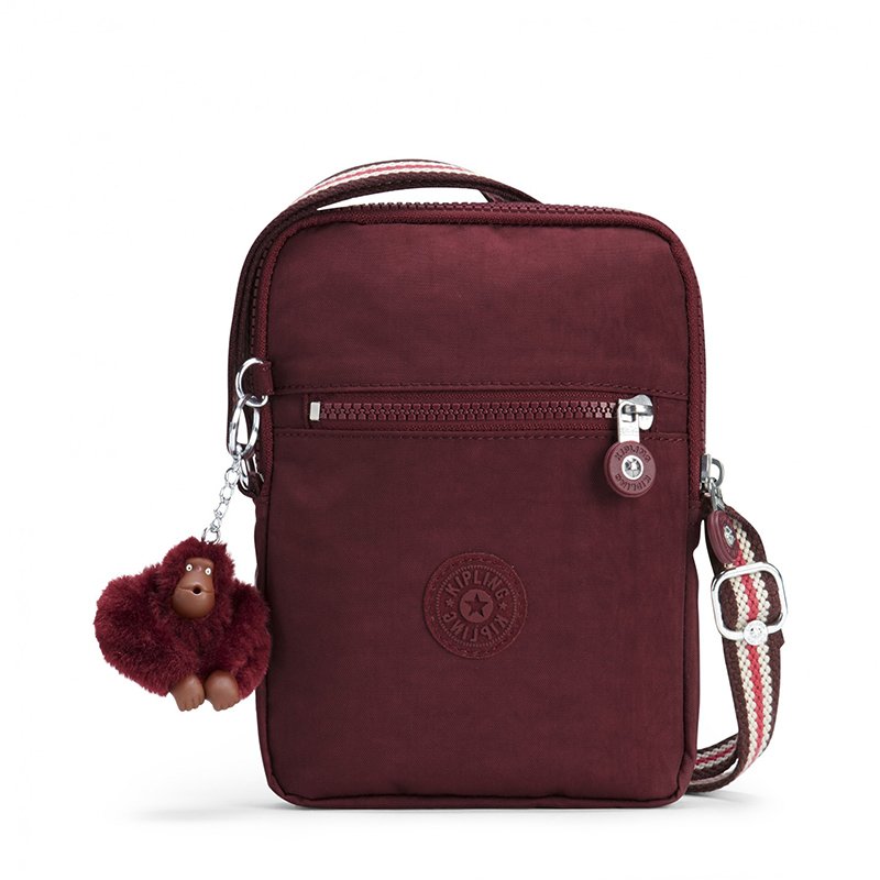 

Наплечная сумка-клатч Kipling ESSYLA Burnt Carmine M 0.5л