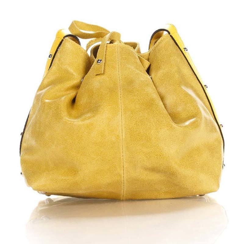 

Женская кожаная сумка Italian Bags Желтый
