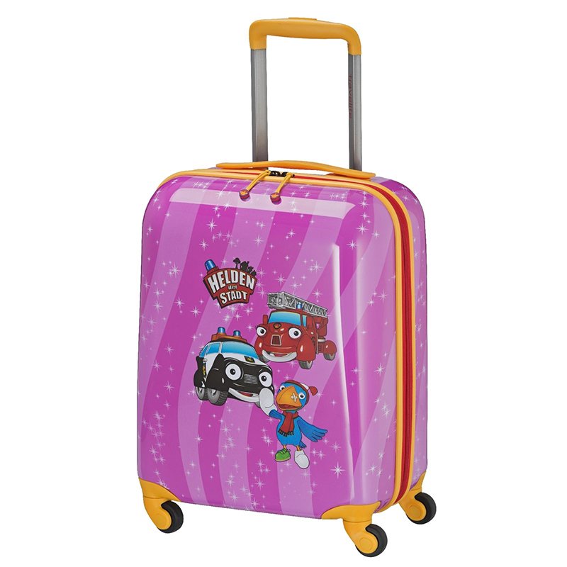 

Чемодан детский на 4 колесах Travelite HEROES OF THE CITY Pink S 28л ABS (TL071687-17)