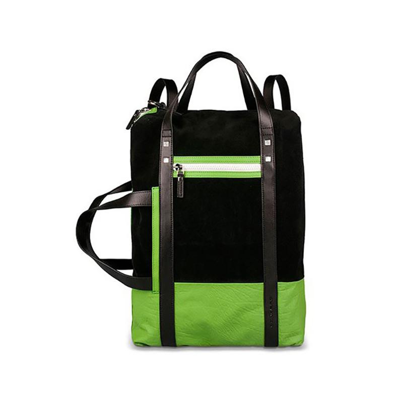 

Сумка-рюкзак Piquadro ETA Black-Green