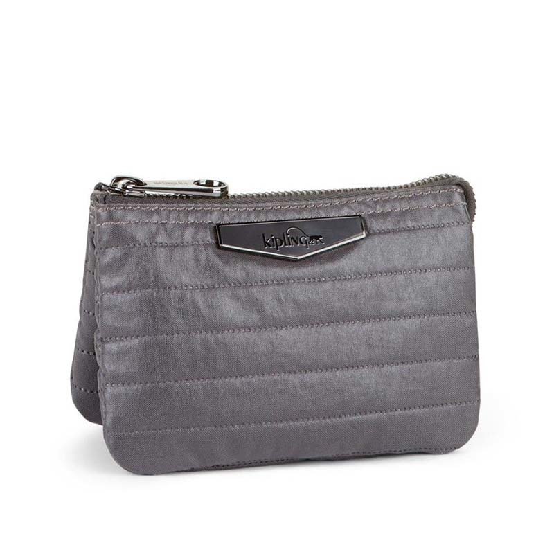 

Портмоне на молнии Kipling CREATIVITY S Shiny Grey