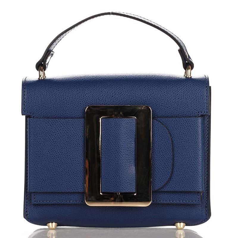 

Женская кожаная сумка Italian bags Синий
