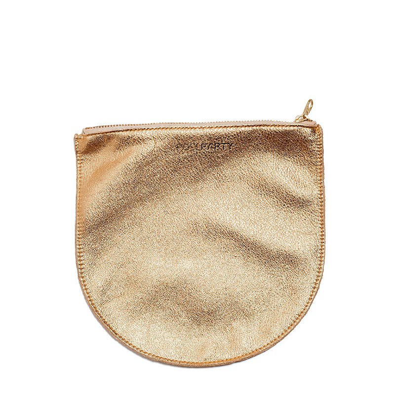 

Кожаная косметичка-клатч POOLPARTY Золотистый (cosmetic-pp1-gold)