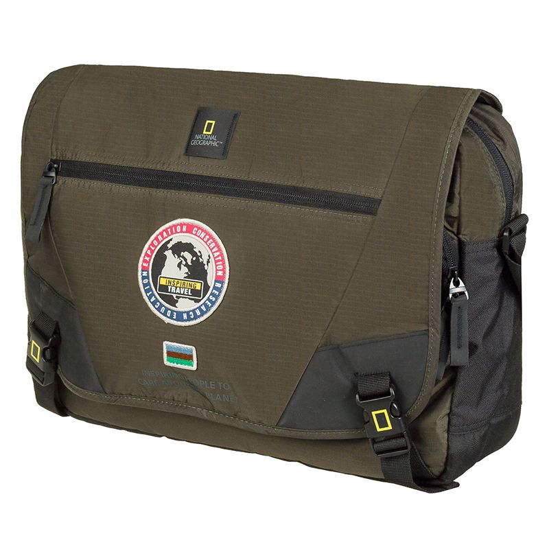 

Мужская сумка National Geographic Explorer с отд. для ноутбука 15.6" и планшета Хаки (N01106;11)