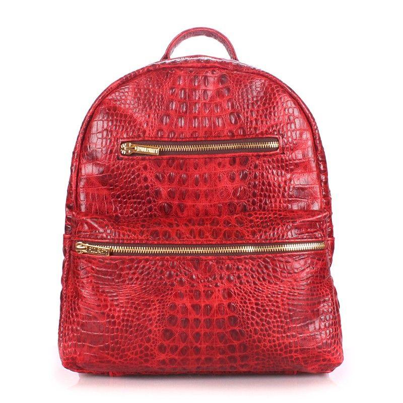 

Городской рюкзак POOLPARTY Mini 6 л (mini-bckpck-leather-croco-red)