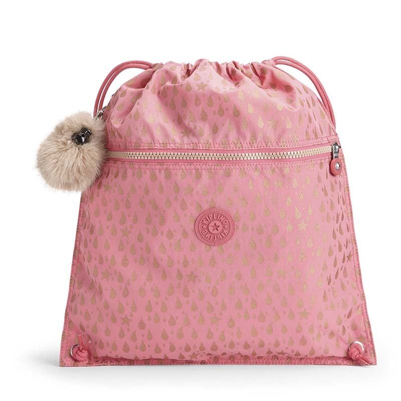 

Городской рюкзак Kipling SUPERTABOO Pink Gold Drop 15л
