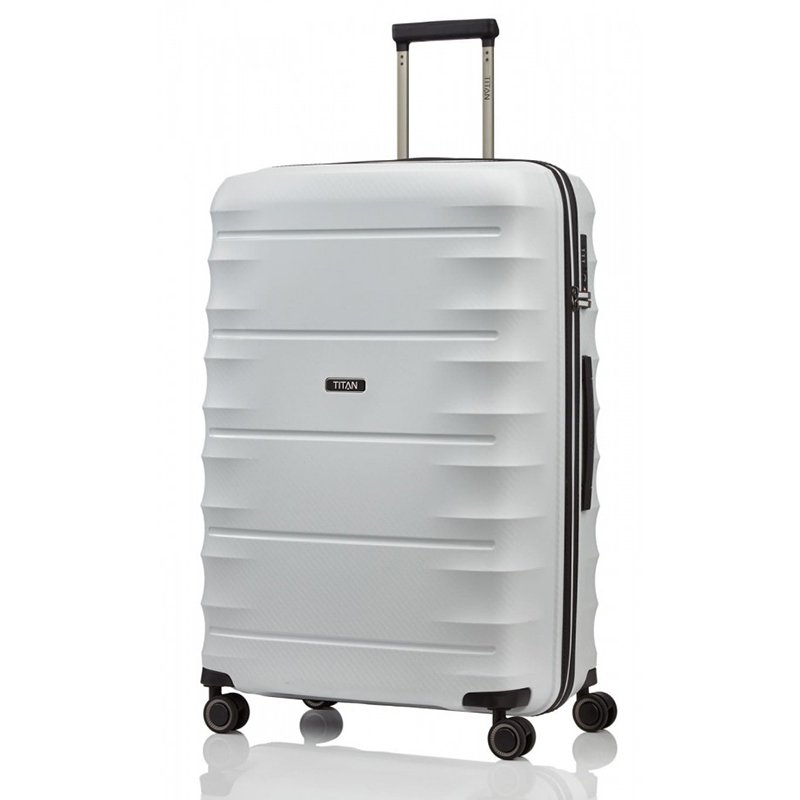 

Чемодан на 4 колесах Titan HIGHLIGHT Off-White L 112л (Ti842404-33)
