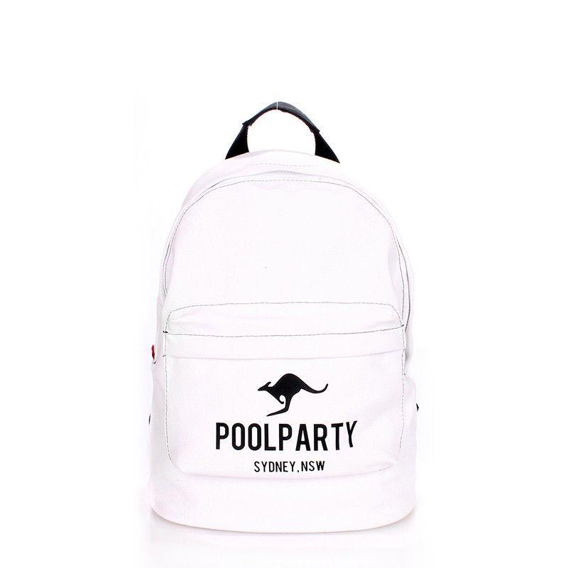 

Городской рюкзак POOLPARTY (backpack-kangaroo-white)