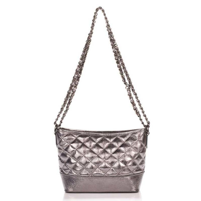 

Женская кожаная сумка-клатч Italian Bags Серый