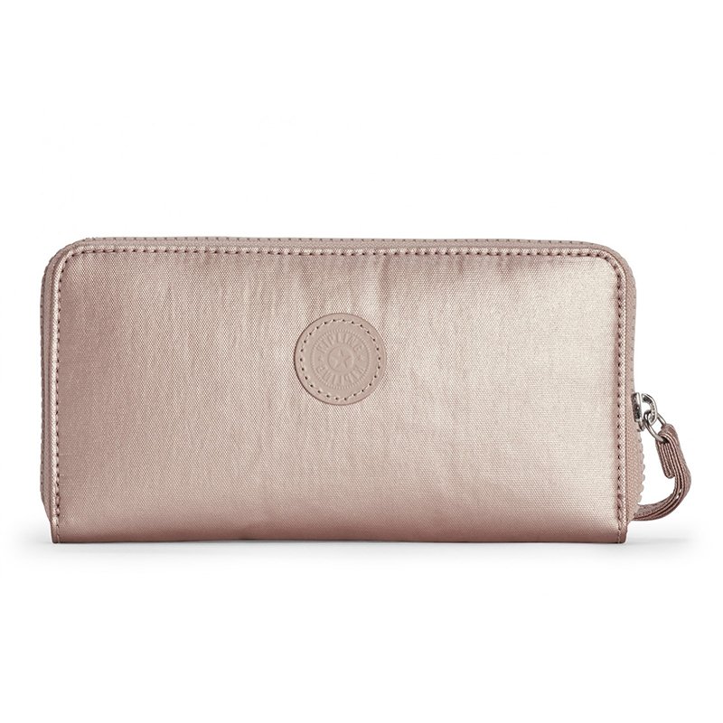 

Портмоне на молнии Kipling ALIA Metallic Blush